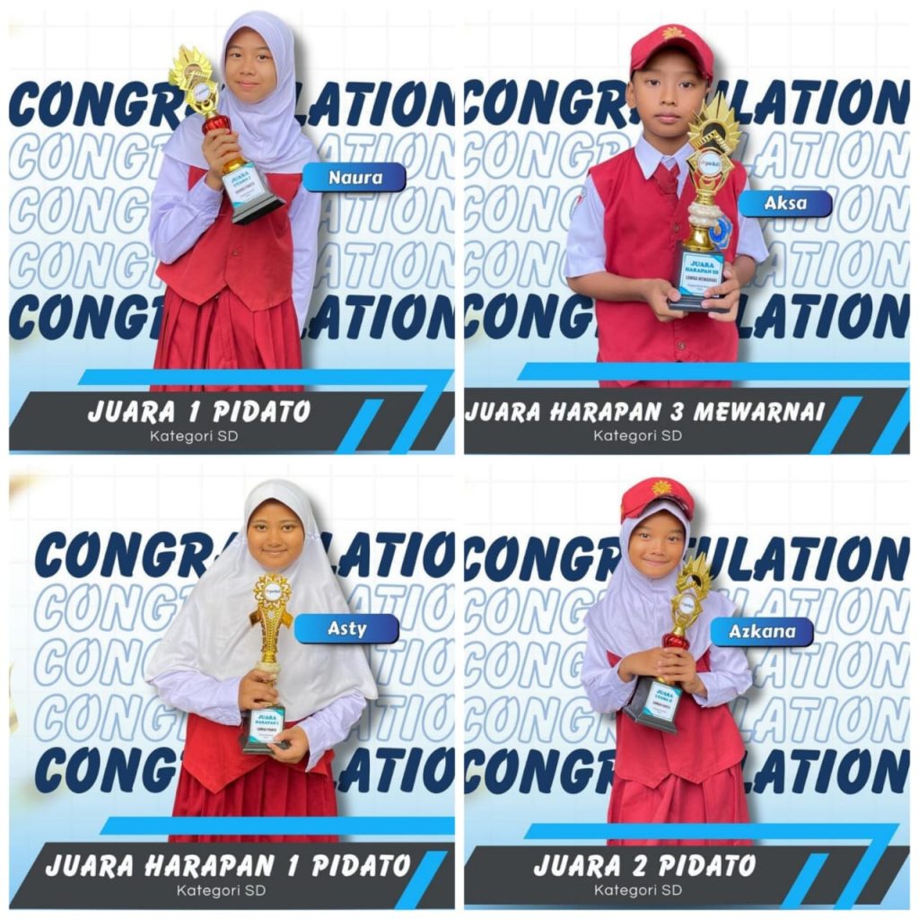 Terbaik, Siswa MD2 Elementary Sumberpucung Borong Juara Nasional 1