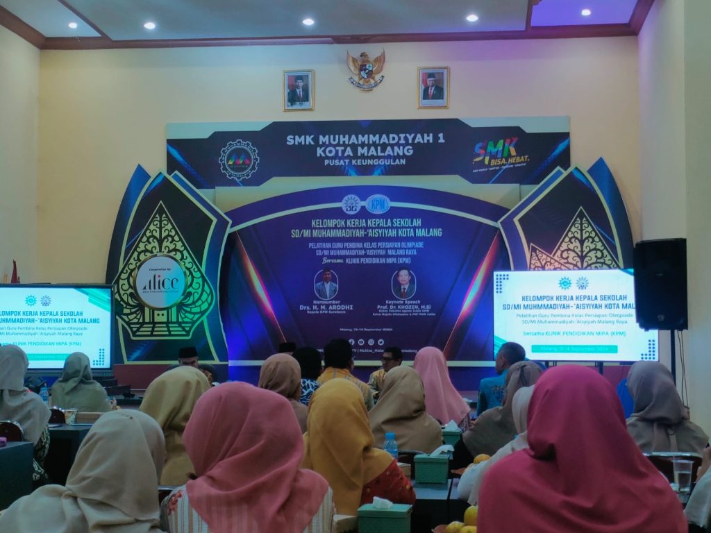Delegasi MD2 Sumberpucung Pelatihan Guru Pembinaan Olimpiade SD-MI Muhammadiyah-Aisyiyah Malang Raya 1