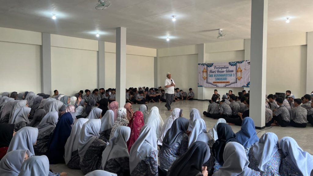 Usai Resmikan Masjid Al Falah, Siswa SMK Mugas Maulid Nabi Shallallahu Alaihi Wassalam 1