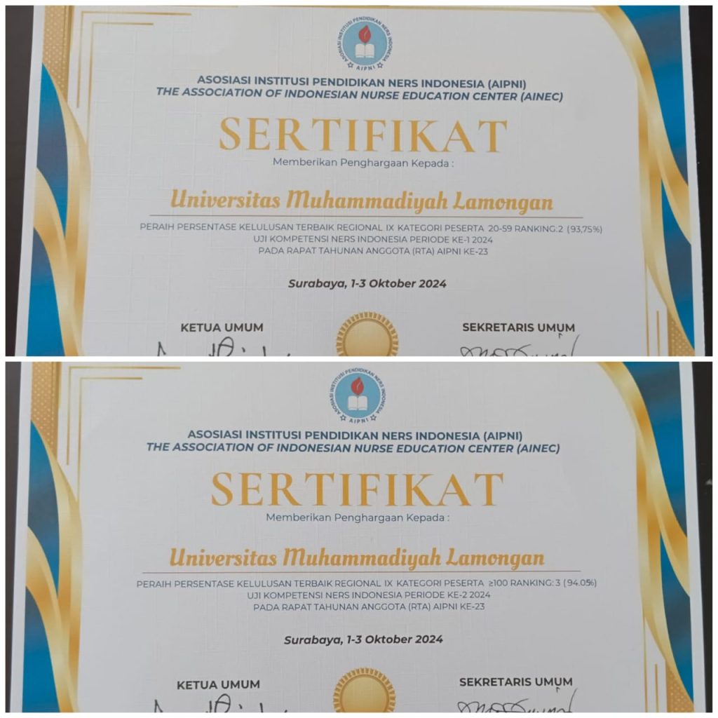 Prodi S1 Keperawatan-Profesi Ners UMLA Raih Penghargaan Nasional 3