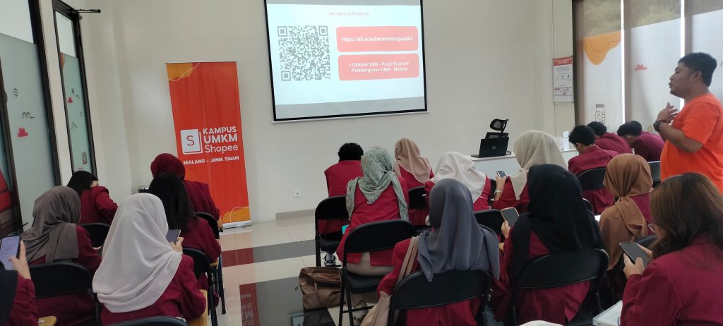 Mahasiswa EP UMM Kunjungi Shopee UMKM Malang, Implementasi Matkul Bisnis Digital 1