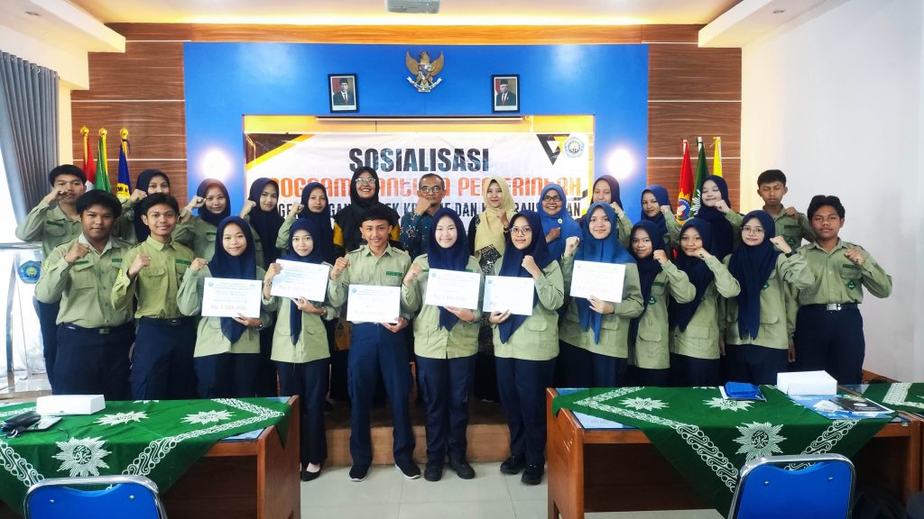 SMK Mugas Sosialisasi Bantuan Pemerintah Pusat Program PKWU 1