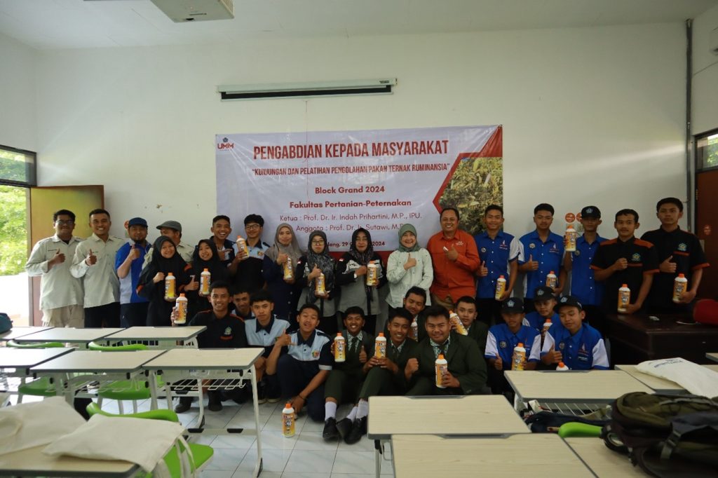SMK Se Malang Raya Akses-PelatihanHasil Riset Fermentasi Pakan Ternak UMM 1