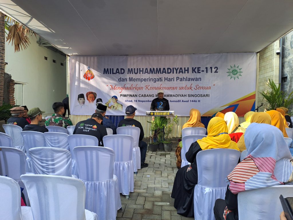 Siswa SMK Mugas-PCM Singosari Semarak Milad Muhammadiyah 112 Tahun 1
