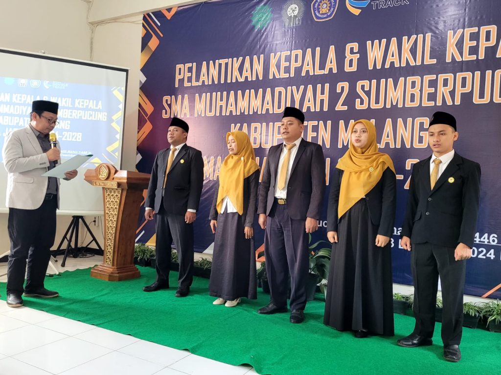 Majelis Dikdasmen PNF Jatim Lantik Ustadz Unjang Kepala Smamuda Sumberpucung-Empat Waka 1 Majelis Dikdasmen PNF Jatim Lantik Ustadz Unjang Kepala Smamuda Sumberpucung-Empat Waka 1