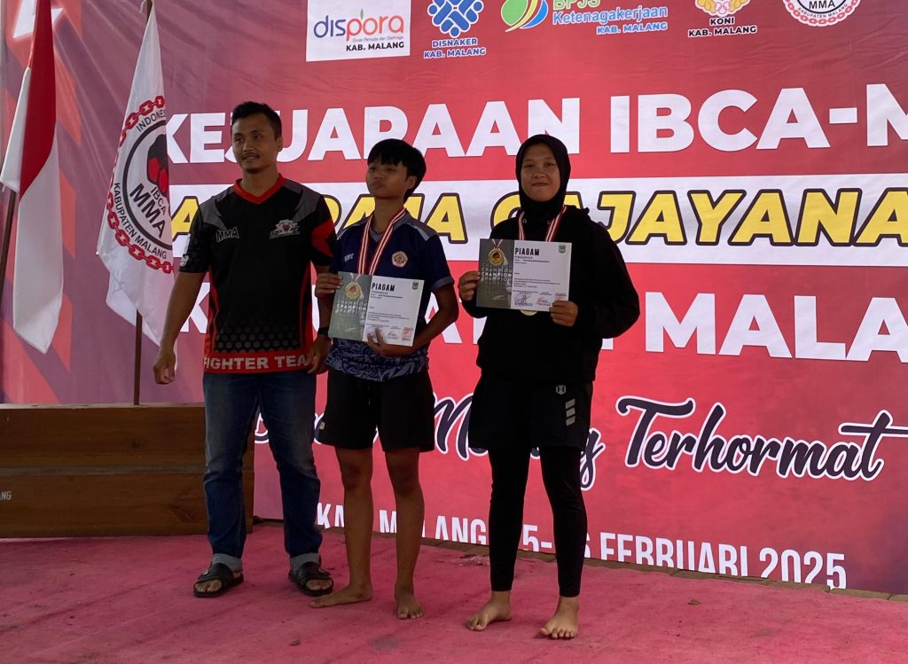 Fitri Atlit IBCA-MMA SMK Mutu Gondanglegi Juara Kejurkab Malang 1