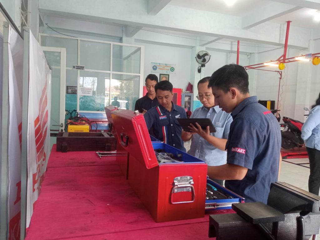 Hasil Monev MPM Sidoarjo, Lab TSM SMK Mugas Raih Predikat A 1