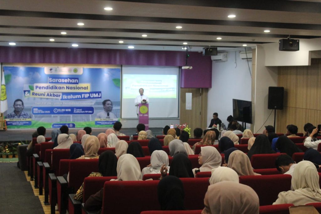 Reuni Akbar, IKALUM-BEM FIP UMJ Sarasehan Pendidikan Nasional 2