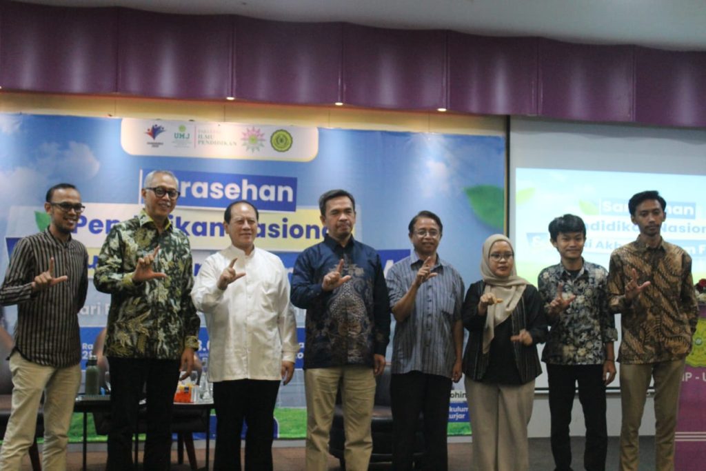 Reuni Akbar, IKALUM-BEM FIP UMJ Sarasehan Pendidikan Nasional 1