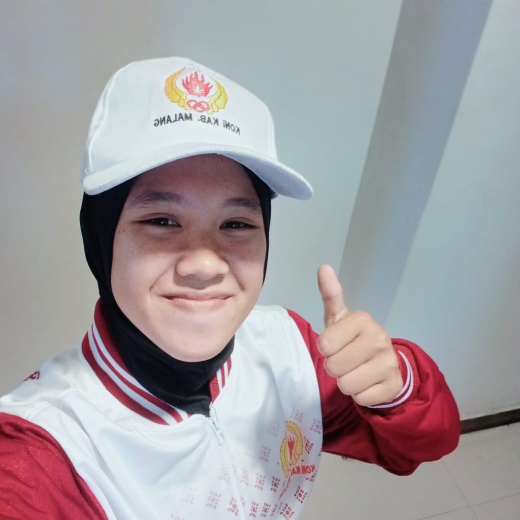 Fitria Natania Atlit MMA SMK Mutu Gondanglegi Juara Porprov Jatim 2