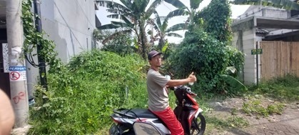 Wujudkan Lingkungan RT04/RW16 Desa Ngenep Aman Tim PKM Polinema Bangun Pagar Permanen 1