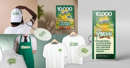 PKM Tim Prodi D4 Desain Grafis Unesa Bantu Promosi Sabeluh Produk UMKM Surabaya 2