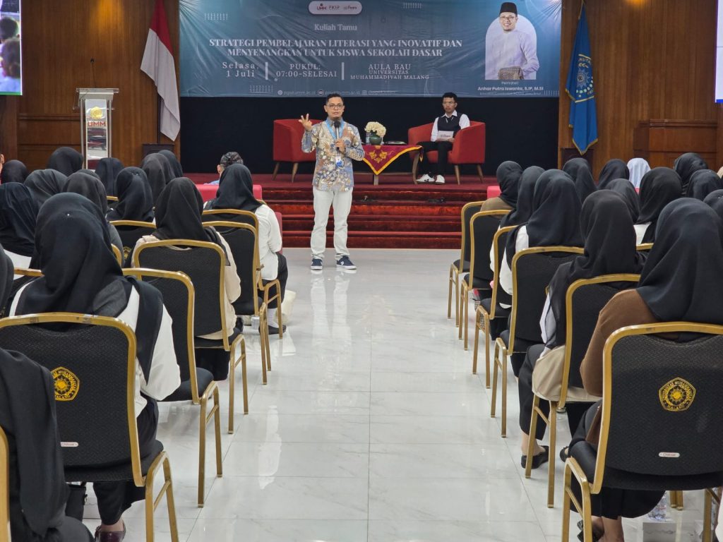 Hadirkan Pakar Literasi-Inovasi Pendidikan, PGSD UMM Kuliah Tamu Bahas Matthew Effect- Growth Mindset 1