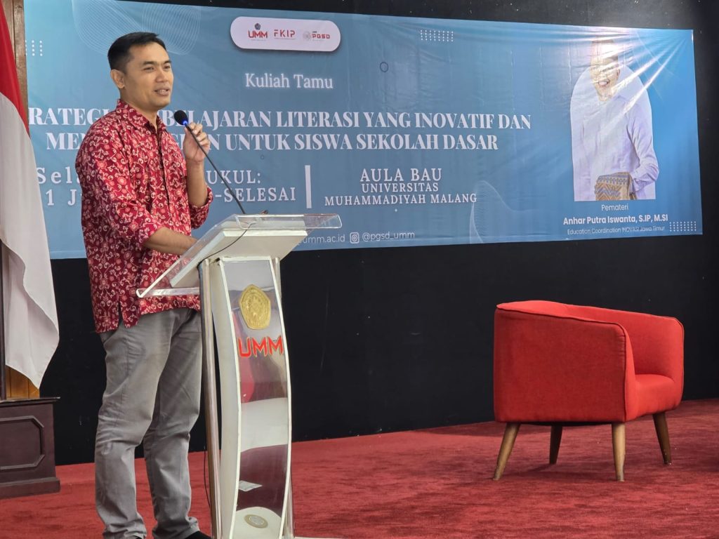 Hadirkan Pakar Literasi-Inovasi Pendidikan, PGSD UMM Kuliah Tamu Bahas Matthew Effect- Growth Mindset 2