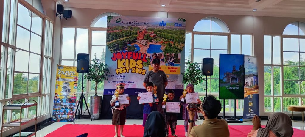 Siswa TK ABA 13 Malang, Syafia Almeera Raih Dua Juara Sekaligus Lomba Joy Full Kids Fest 2