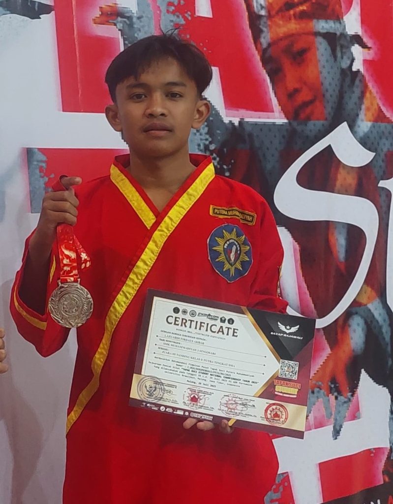 Lazuardi-Fallysha, Dua Siswa SMK Mugas Juara Tapak Suci Student National Championship 2