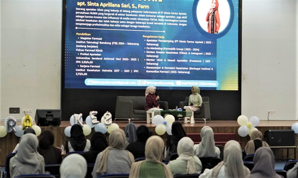 Himprofar Universitas Muhammadiyah Bandung Hadirkan Influencer-Apoteker Inspiratif 1