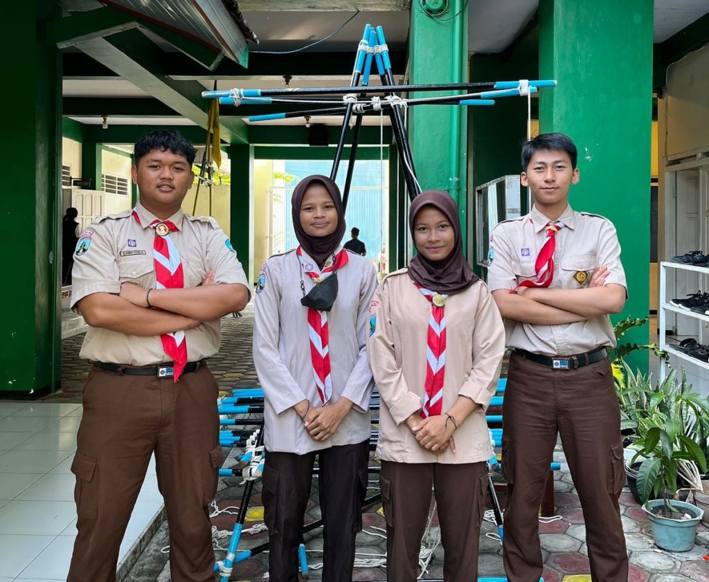Empat Siswa Smamuda Sumberpucung Panitia PERHAKA Kecamatan 1