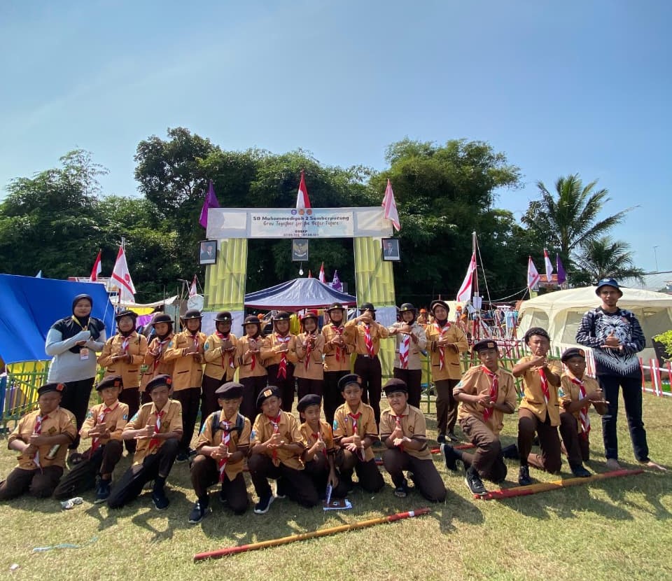 Raih Sepuluh Trophy, Pramuka MD2 Elementary Sumberpucung Juara Umum PERHAKA 2