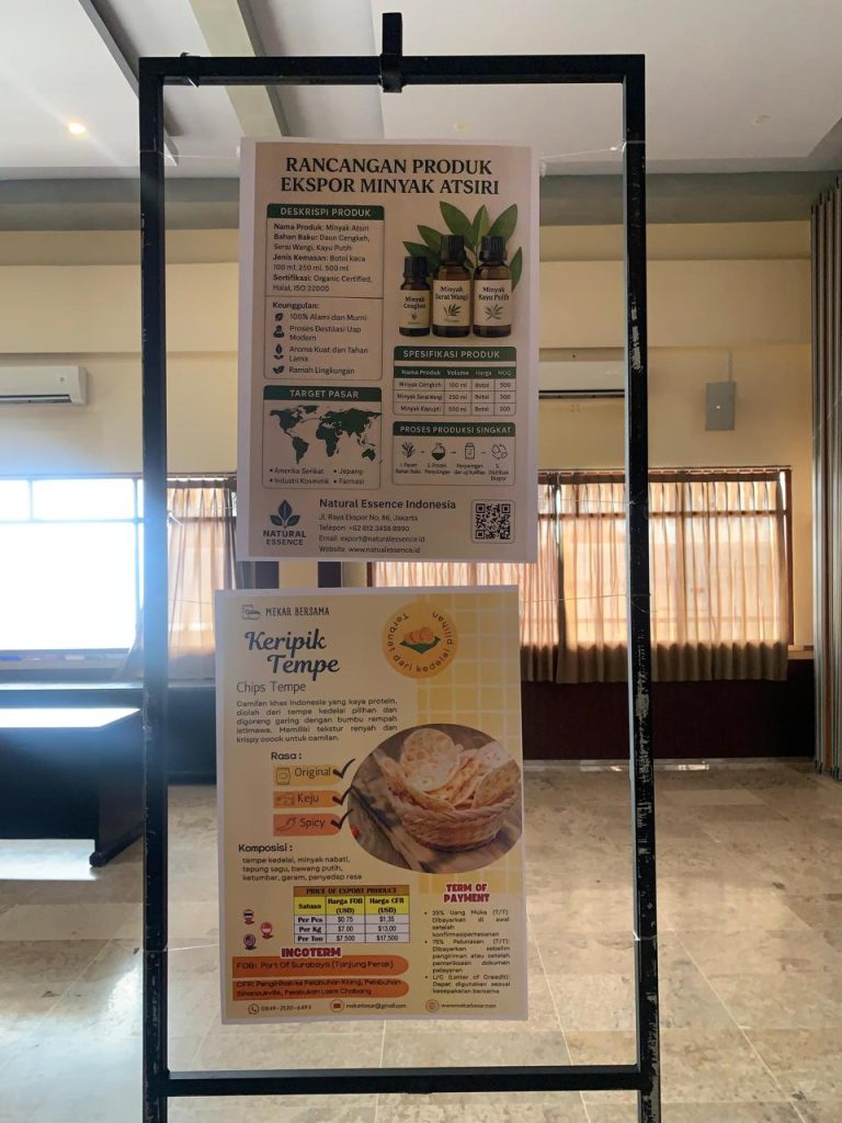 Expo Rancangan Produk Ekspor, Mahasiswa Prodi Ekonomi Pembangunan UMM Siap Tembus Pasar Global 2
