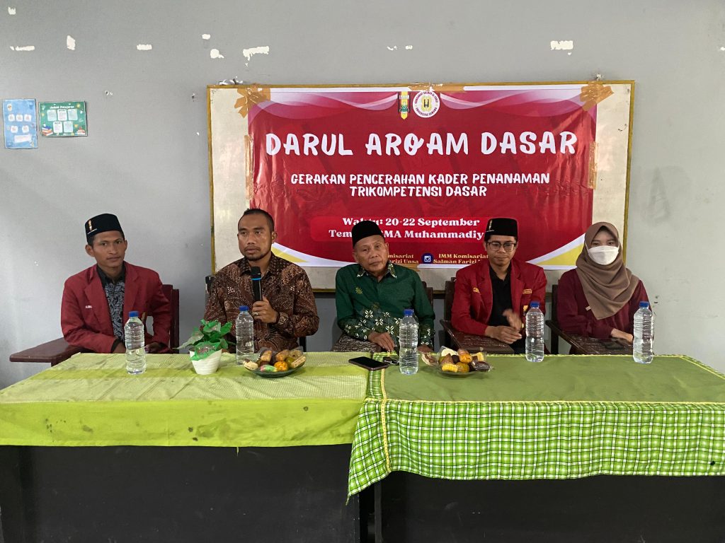 PK IMM Salman Alfarisi Sukses Gelar Darul Arqom Dasar 1