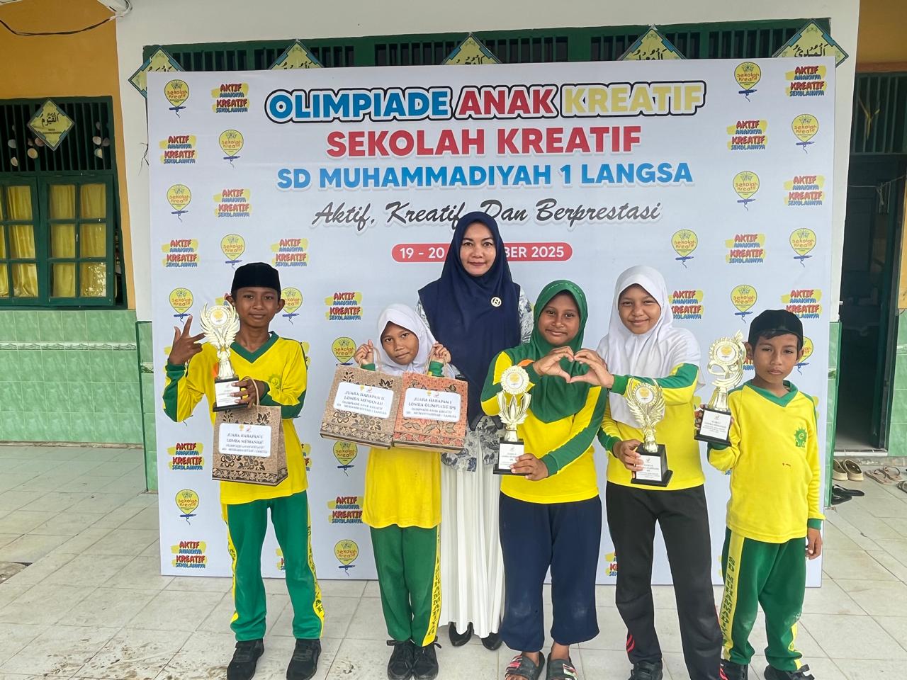 SD Muhammadiyah 1 Langsa Gelar Olimpiade Anak Kreatif 2