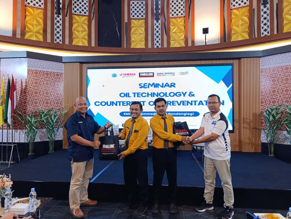 SMK Mutu Gondanglegi Bersama Yamaha Seminar Teknologi Oli Berkualitas-Launching Mutu Partshop 1