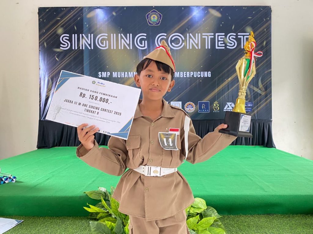 Siswa MD2 Elementary Sumberpucung Juara M-One Singing Contest 2025 2 Siswa MD2 Elementary Sumberpucung Juara M-One Singing Contest 2025 2