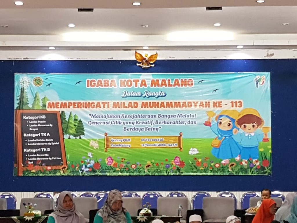 Siswa TK ABA 13 Malang Juara Lomba Hafalan Surat Pendek Milad 113 Muhammadiyah 2 Siswa TK ABA 13 Malang Juara Lomba Hafalan Surat Pendek Milad 113 Muhammadiyah 2