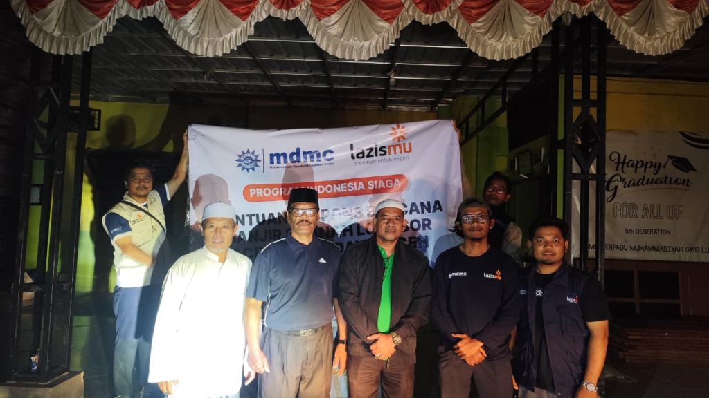 PDM Abdya-MDMC dan LazisMu Serahkan Bantuan Bagi Penyintas di Gayo Lues 1