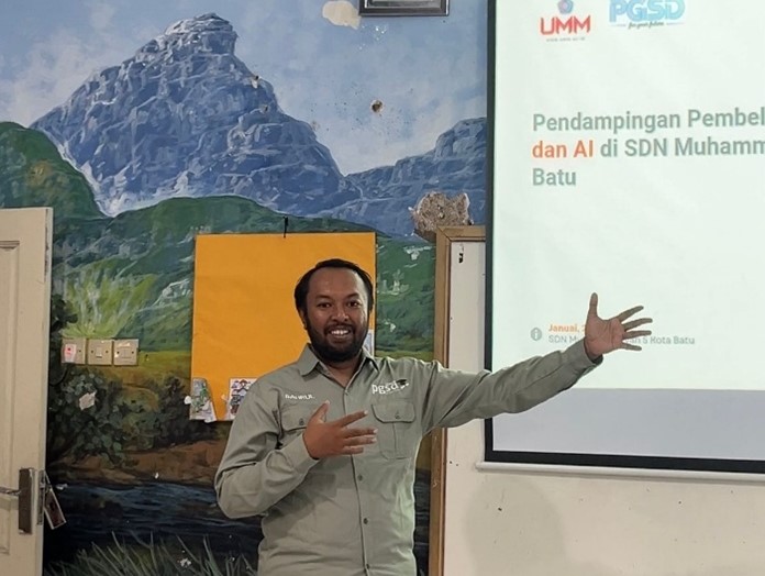 Tim Dosen PGSD UMM Inovasi Pembelajaran Digital Melalui Pendampingan Penyusunan Perangkat Coding di SD Muhammadiyah 5 Batu 1