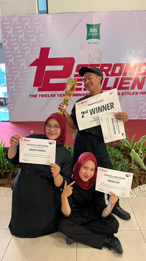 Tim Kuliner SMK Mugas Juara Cooking Competition Apple-Licious Creation Flavor And Fun 2