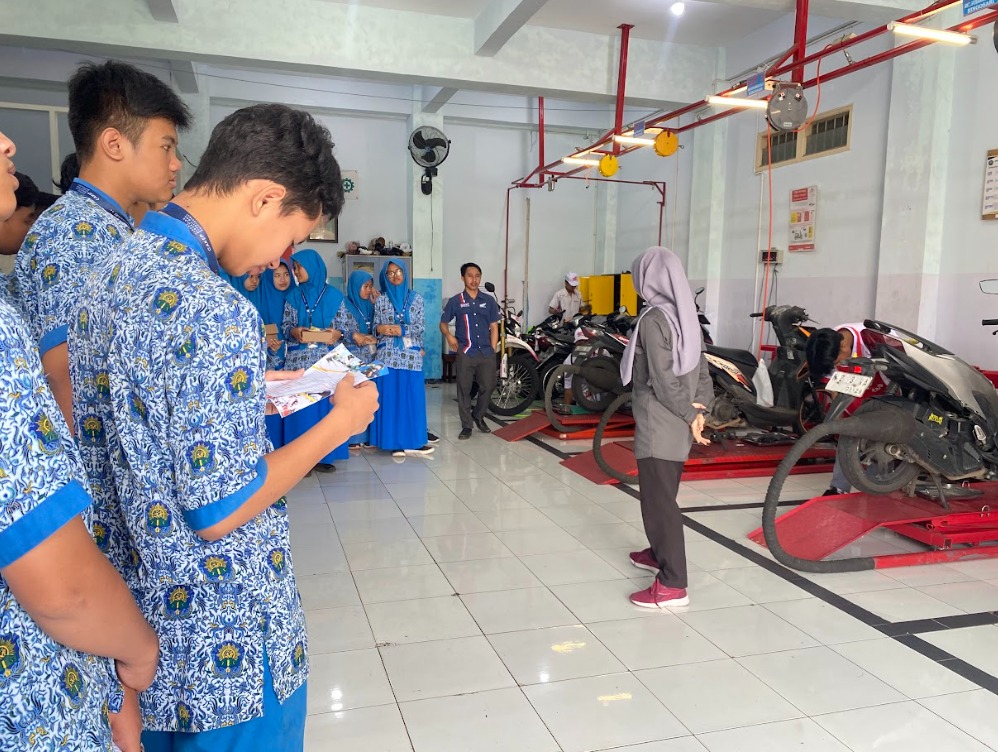 Program SPMB, Tiga SMP di Lawang-Singosari Kunjungi SMK Mugas 1