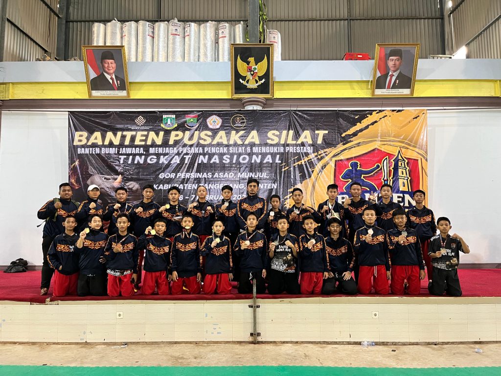 Pesilat PP Raudhatul Ulum Sakatiga Juara Nasional Banten Pusaka Silat 1