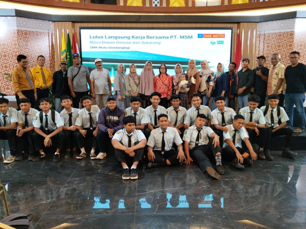 45 Siswa dan Alumni SMK Mutu Gondanglegi Berangkat Magang Kerja-PKWT di PT MSM 1