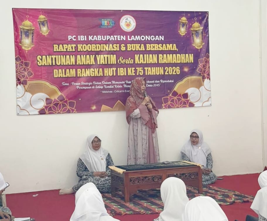 PC IBI Lamongan Gelar Rapat Koordinasi, Santunan Anak Yatim, dan Kajian Ramadhan dalam Rangka HUT IBI ke-75 Tahun 5