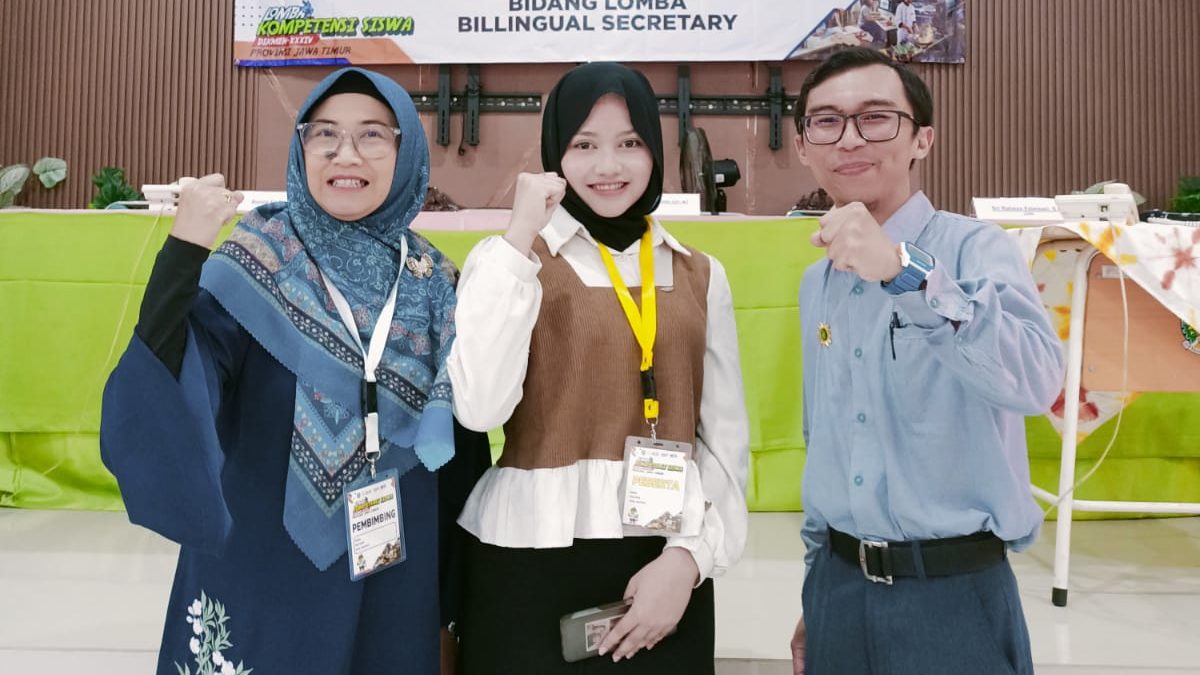 Siswa SMK Mugas Berlaga di LKS Jatim Bidang Culinary-Billingual Secretary 1