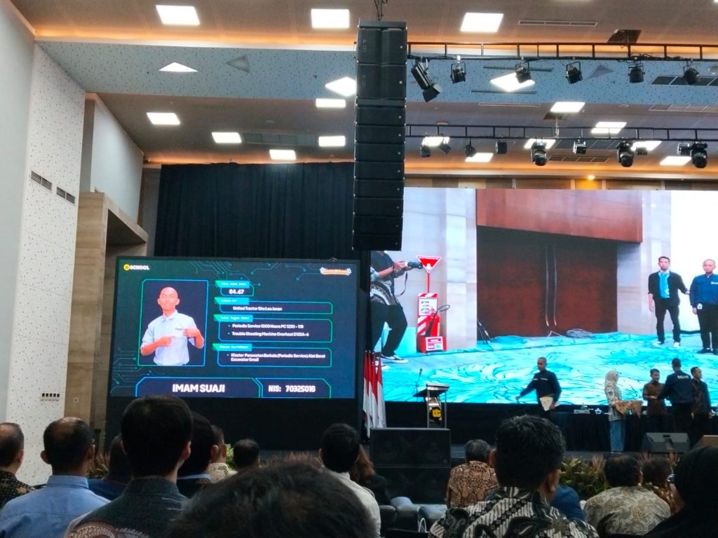 Suaji, Alumni SMK Mutu Gondanglegi Wisudawan Terbaik United Tractor School 2