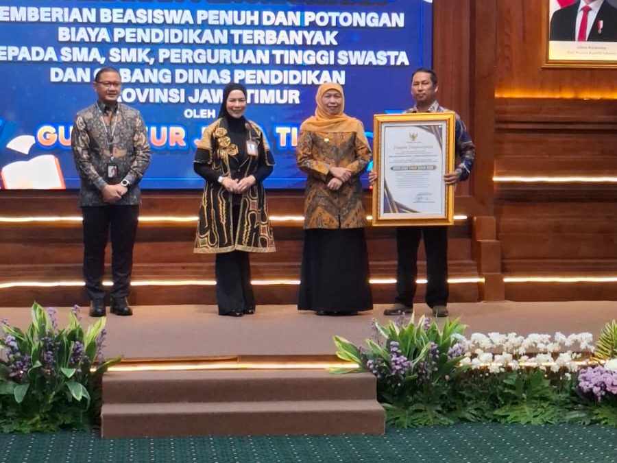 SMK Mutu Gondanglegi Raih Reward Gubernur Jatim Bea Siswa Penuh 1