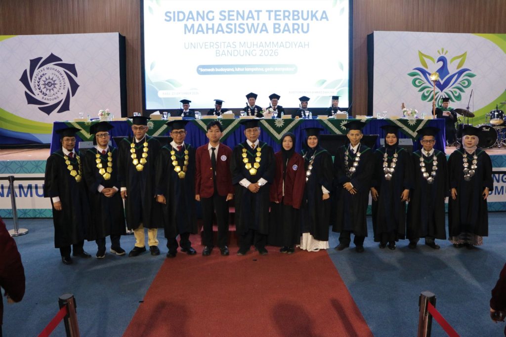 Pesonamu, Universitas Muhammadiyah Bandung Sidang Senat Terbuka Kukuhkan Maba 1 Pesonamu, Universitas Muhammadiyah Bandung Sidang Senat Terbuka Kukuhkan Maba 1
